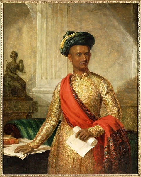 Purniya, Chief Minister of Mysore, c. 1801 (oil on canvas)