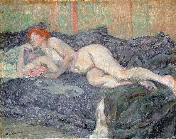 Reclining Nude, 1897 (oil on panel)