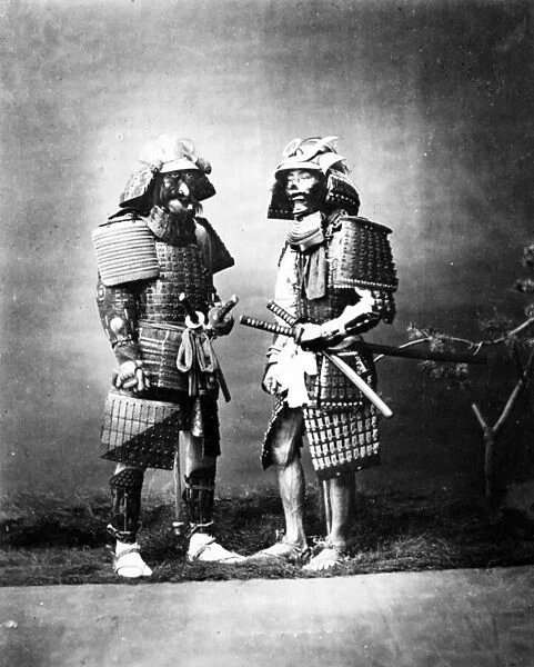 Samurai, c. 1860-80 (b  /  w photo)