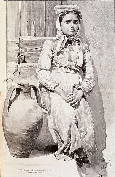 Sicilian girl, 1893