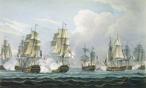 Sir Richard Strachans Action after the Battle of Trafalgar on 5th November, 1805