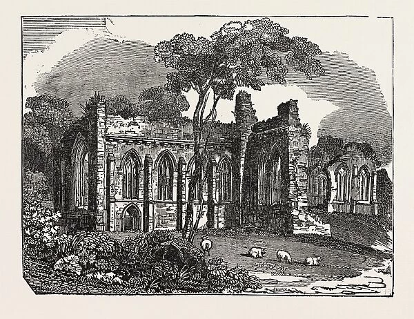 EGGLESTONE ABBEY, on the southern (Yorkshire) bank of the River Tees in County Durham