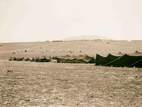 I. P. C Iraq Petroleum Company camp Tabor Bedouin tents