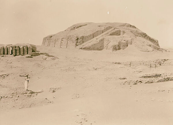 Iraq Ziggurat Ur 1932 Extinct city