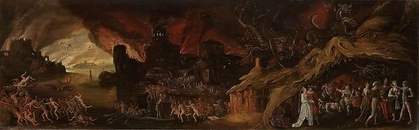 Last Judgment Seven Deadly Sins hell naked damned swarm
