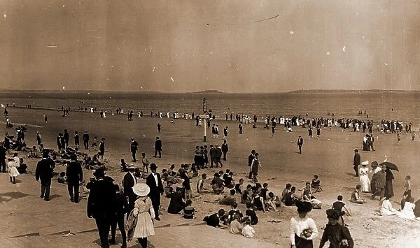 Revere Beach, Mass, Beaches, United States, Massachusetts, Revere, 1906