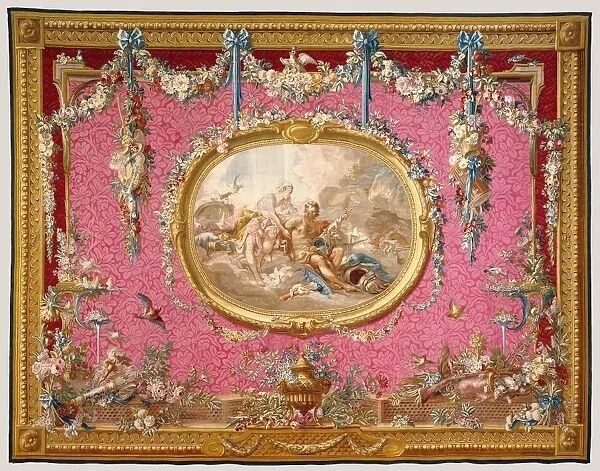 Tapestry: Venus aux forges de Vulcain, from Les Tentures de Fra