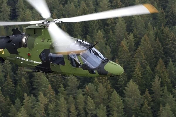 AgustaWestland A109 helicopter of the Swedish Air Force