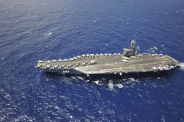 The aircraft carrier USS Nimitz