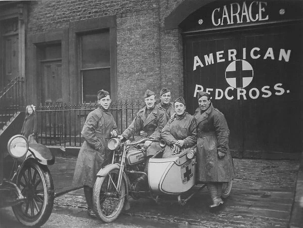 American Red Cross unit in Great Britain