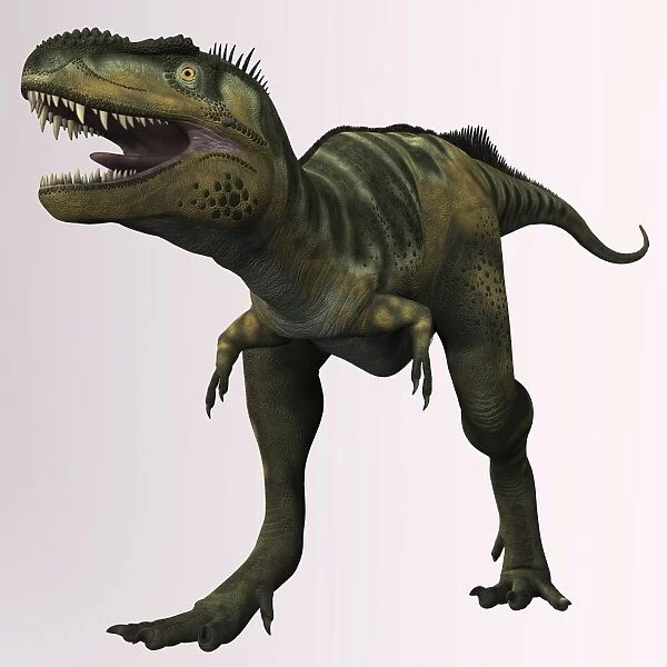 Bistahieversor sealeyi dinosaur of the Cretaceous Period
