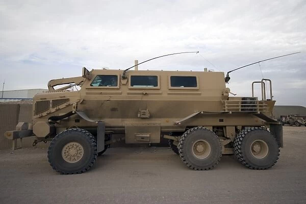 Buffalo mine protected vehicle