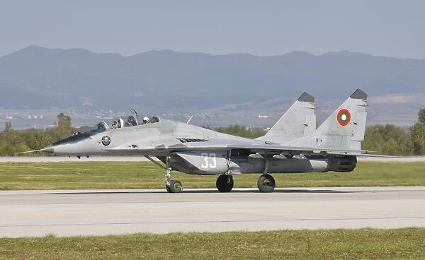 A Bulgarian Air Force MiG-29, Bulgaria