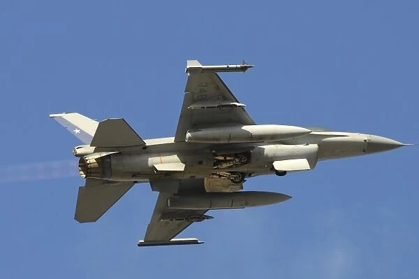 Chilean Air Force F-16A takes-off from Natal Air Force Base