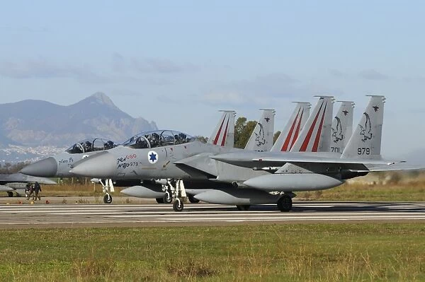F-15D Baz from the Israeli Air Force at Decimomannu Air Base, Italy