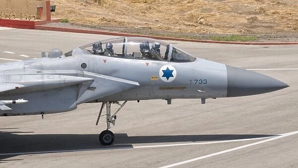 An F-15D Eagle Baz aircraft of the Israeli Air Force