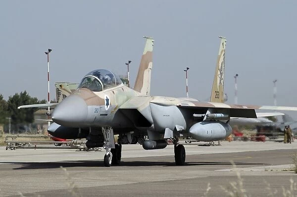 F-15I Ra am from the Israeli Air Force at Decimomannu Air Base