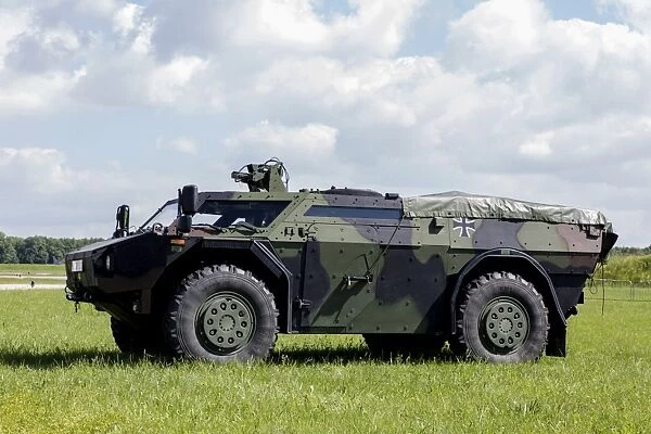 Fennek armoured reconnaissance vehicle of the German Army