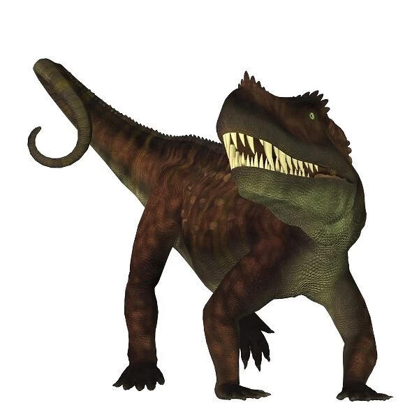 A fierce Prestosuchus dinosaur