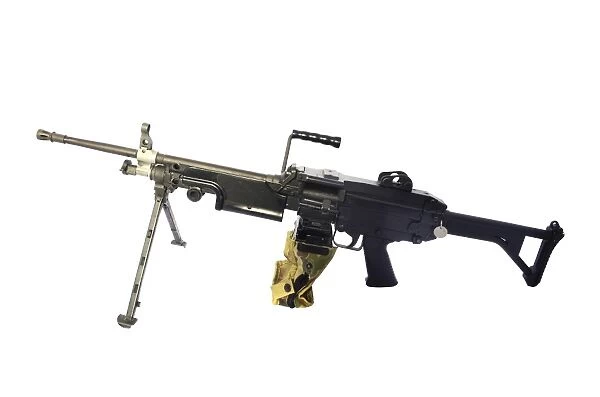 FN Minimi 5. 56mm light machine gun
