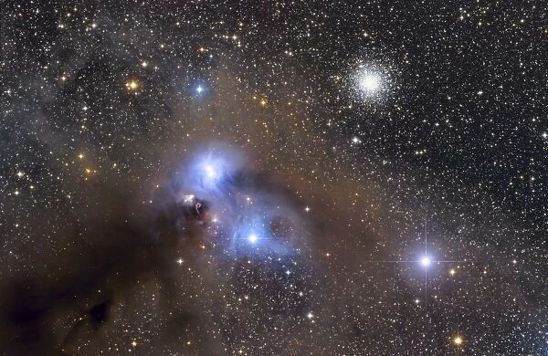 Galactic dust cloud NGC 6726 in Corona Australis