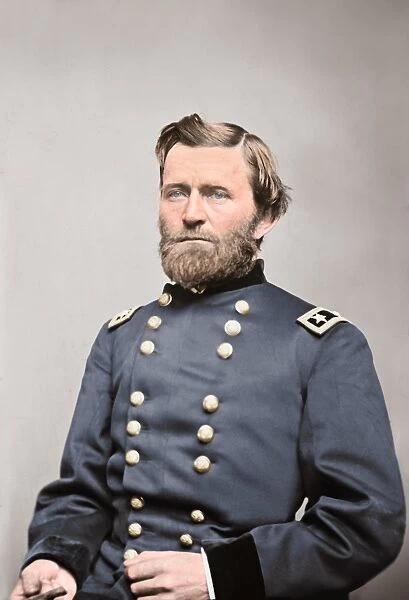 General Ulysses S. Grant of the Union Army, circa 1860