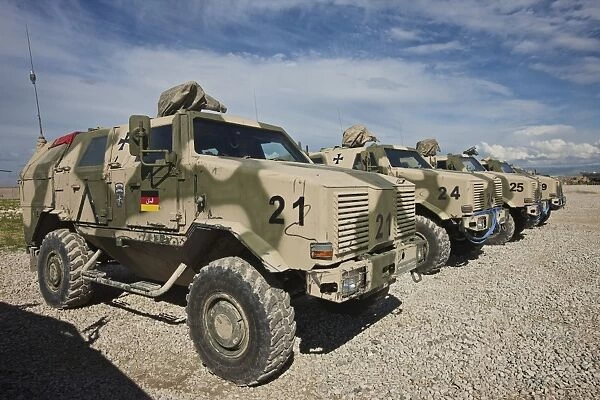 German Army ATF Dingo armored vehicles