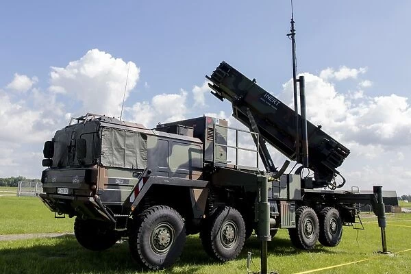 German Patriot surface-to-air missile system, Neuberg, Germany