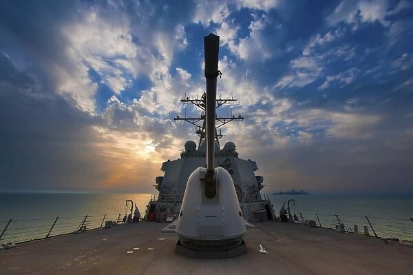 Guided-missile destroyer USS Higgins