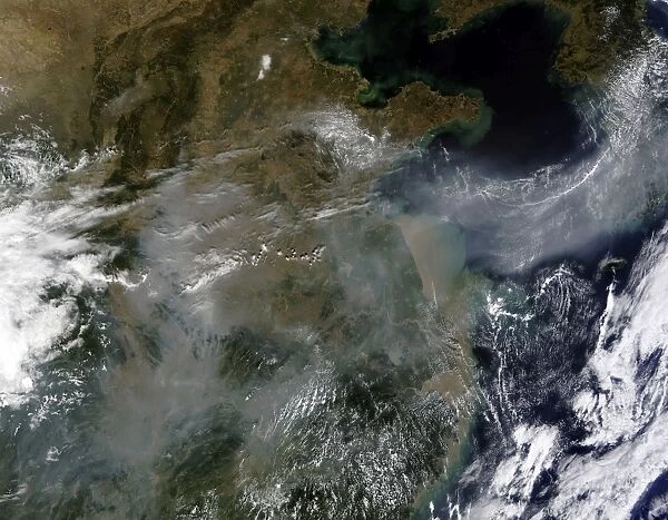 Haze across the North China Plain