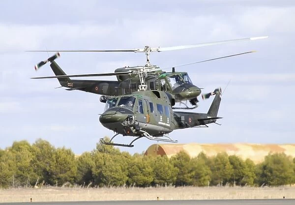 Italian Air Force AB212 helicopters