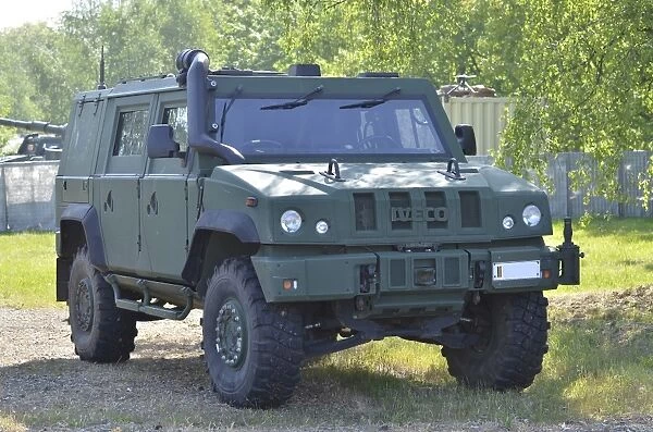The Iveco Light Mulirole Vehicle used by the Belgian Army