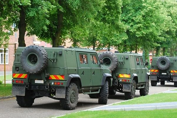 The Iveco LMV of the Belgian Army