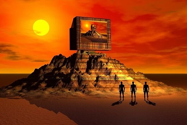 Knowledge of the ancients gave rise to the building of the pyramids
