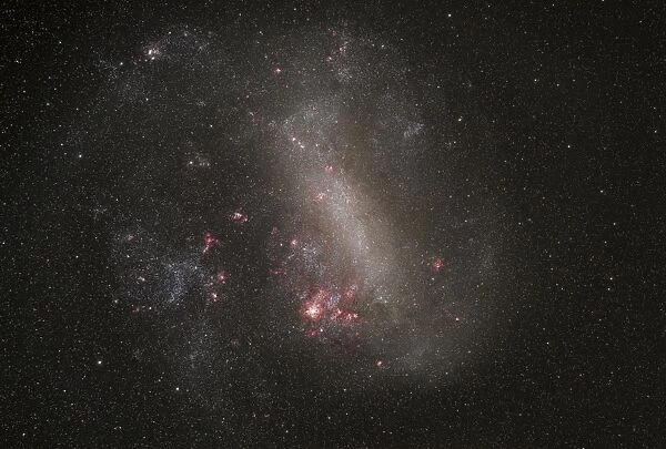The Large Magellanic Cloud, a satellite galaxy of the Milky Way