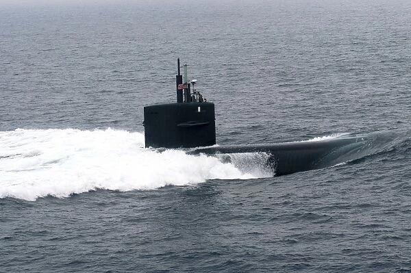 Los Angeles-class fast attack submarine USS Louisville
