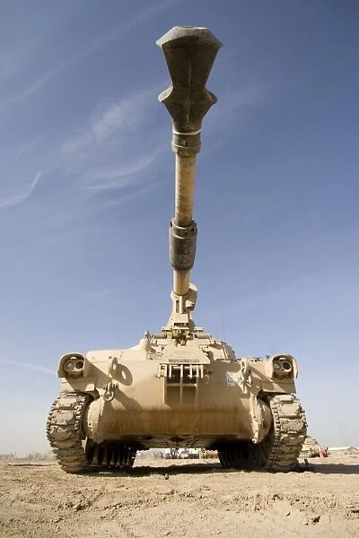 M109 Paladin, a self-propelled 155mm howitzer