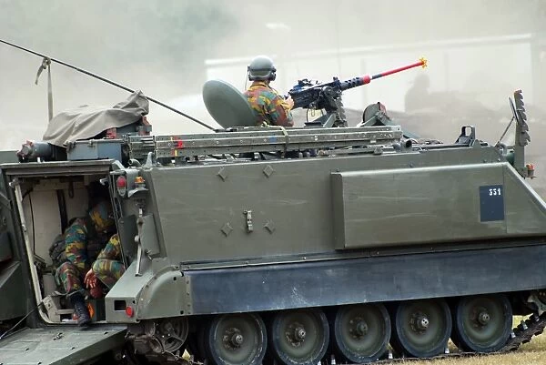 The M113 tracked infantry vehicle