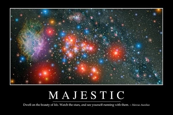Majestic: Inspirational Quote and Motivational Poster