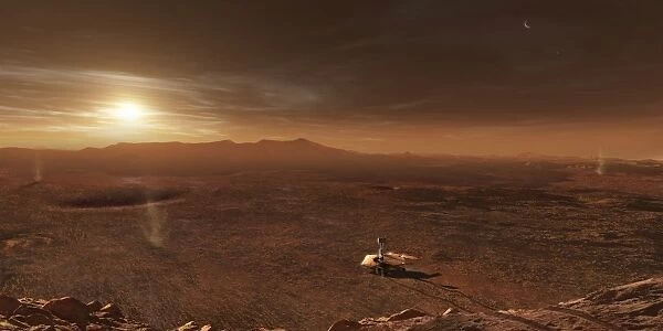 Mars Exploration Rover Spirit in Gusev Crater
