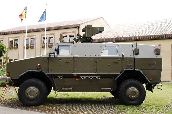 The Multi-Purpose Protected Vehicle Dingo II used by the Belgian Army
