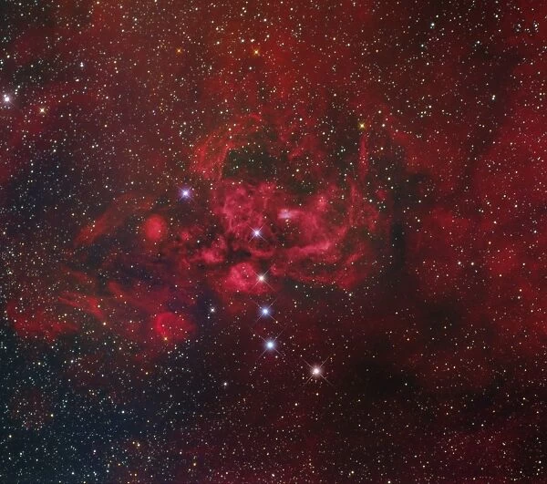 NGC 6357, the Lobster Nebula in Scorpius