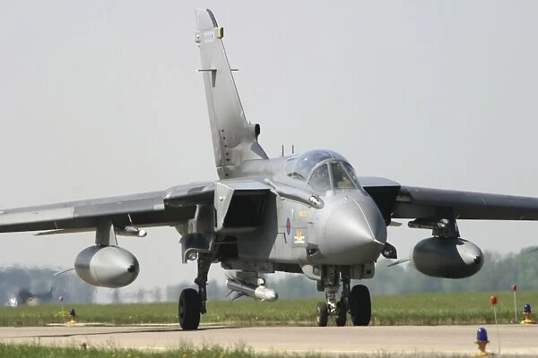 A Panavia Tornado of the Royal Air Force, Lechfeld Airbase, Germany