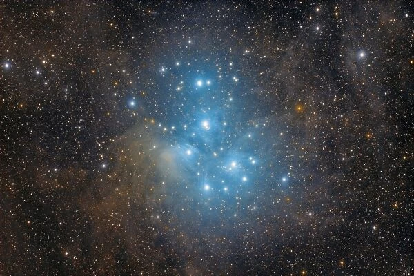 The Pleiades, an open star cluster in the constellation of Taurus