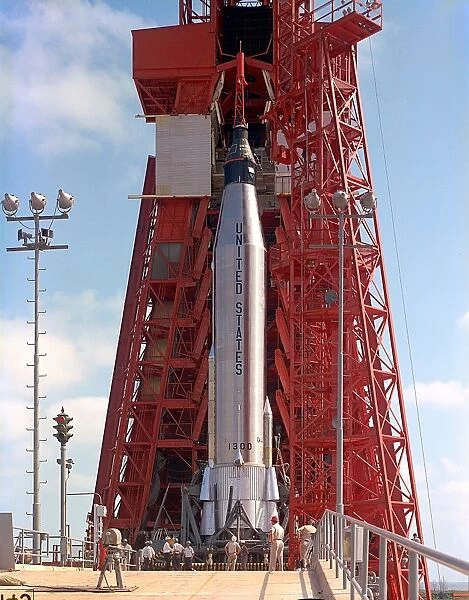 Pre-launch test of the Mercury-Atlas 9