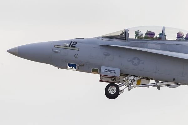 A reconnaisance equipped F  /  A-18D of the U. S. Marine Corps