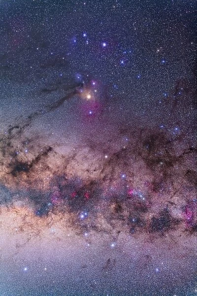 Scorpius with parts of Lupus and Ara regions of the southern Milky Way