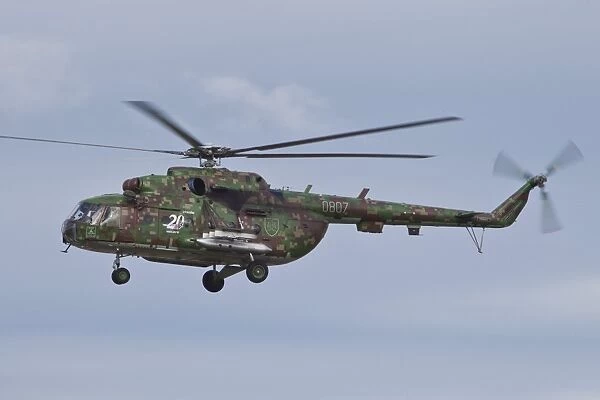 Slovakian Mi-17 with digital camouflage