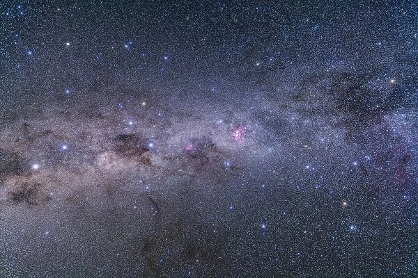 Southern Milky Way from Vela to Centaurus with Crux & Carina