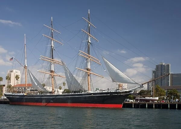 The Star of India is the worlds oldest active sailing ship